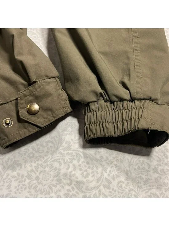 Men’s Size Large Tourney Gore Tex Jacket Windbreaker Color Block Blue Tan - Picture 13 of 14